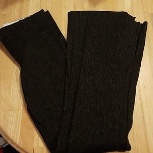 Vintage Y2K Rampage Black Silver split‎ hem pants Jrs Size 5